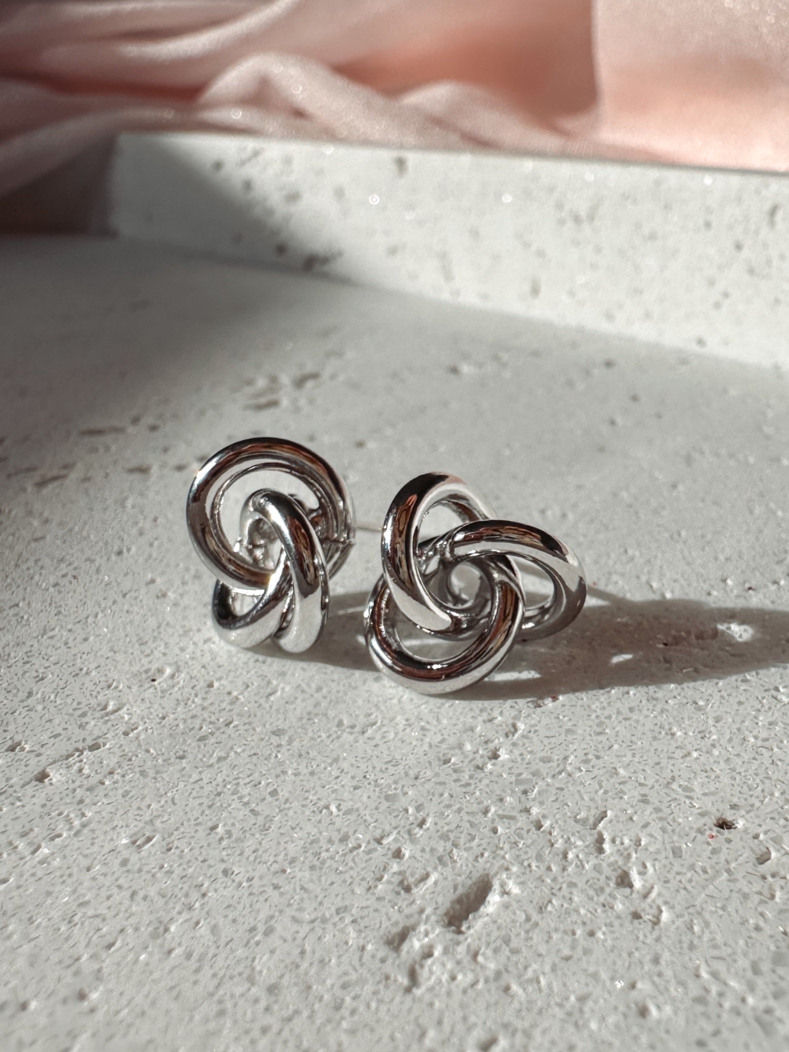 The Knot Stud Earrings  - 2