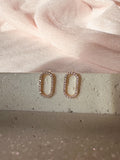 Gilda Oval Studs - 1