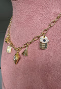 Jet Setter - Travel Themed Charm Necklace  - 1
