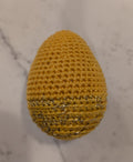 Crocheted Easter egg