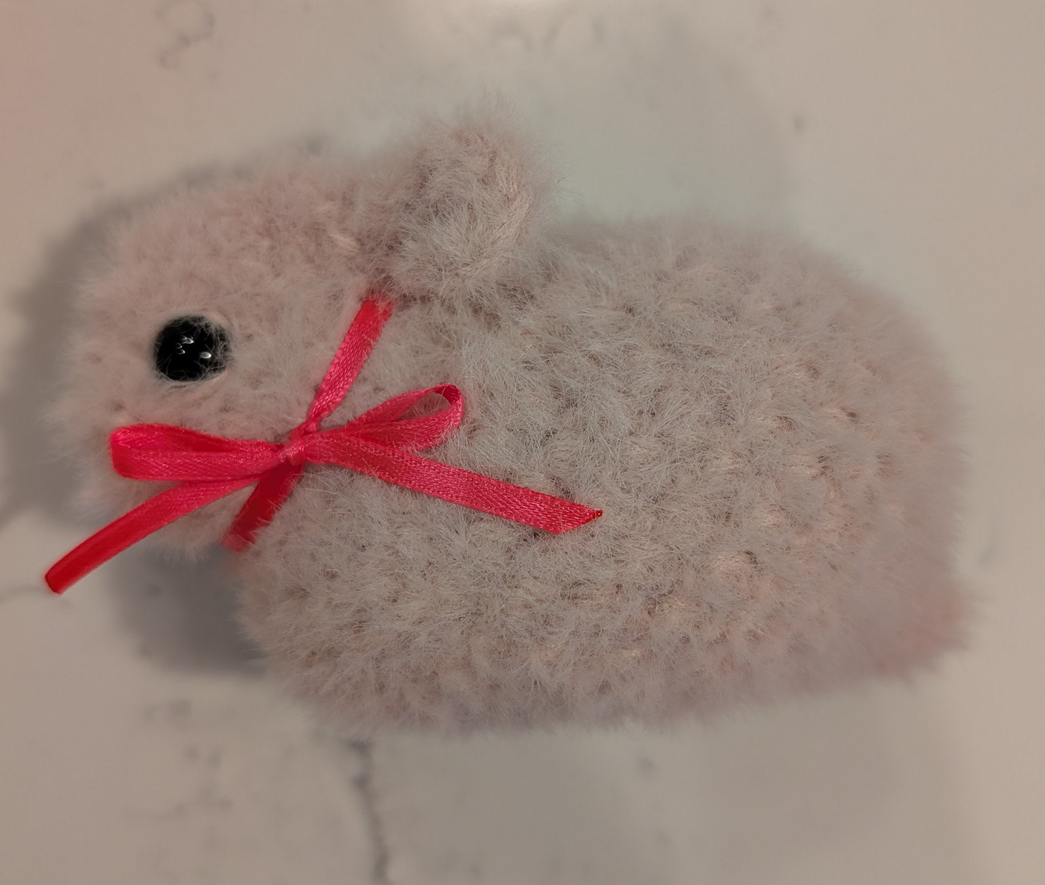 Fluffy bunny pink