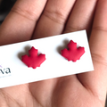 Red Maple Leaf Stud